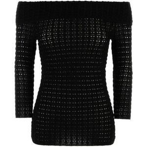 Isabel Marant, Dames, Truien, Zwart, Maat: XS Viscose,