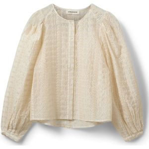 Sofie Schnoor, Dames, Blouses & Shirts, Wit, Maat: XS Viscose,