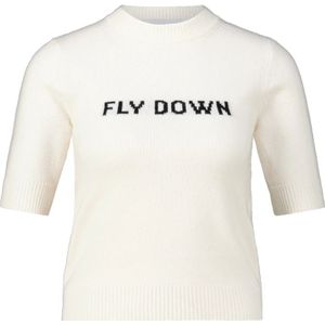 Sportmax, Dames, Truien, Wit, Maat: S Kasjmier,