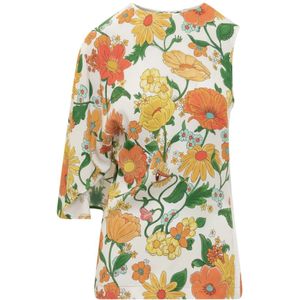 Stella McCartney, Dames, Blouses & Shirts, Veelkleurig, Maat: XS Viscose,