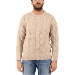 Saint Barth, Heren, Truien, Beige, Maat: S