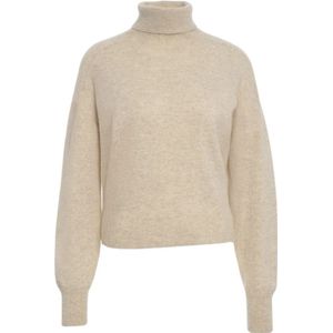 Mvm, Dames, Truien, Beige, Maat: L Kasjmier,