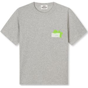 Mads Nørgaard, Dames, Tops, Grijs, Maat: L Katoen,