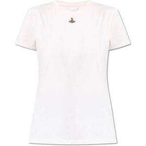 Vivienne Westwood, Dames, Tops, Roze, Maat: XS Katoen,