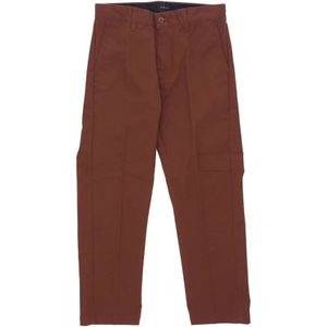 Obey, Heren, Broeken, Bruin, Maat: W30 Katoen,