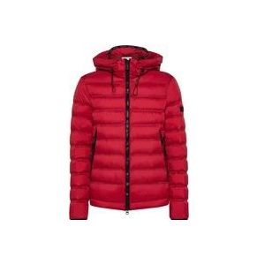 Peuterey Ultra-lichtgewicht glanzende donsjas , Red , Heren , Maat: XL