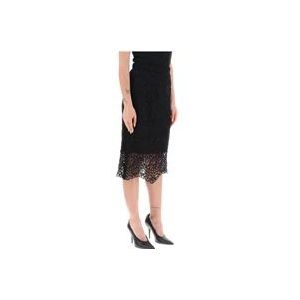 Burberry Midi Skirts , Black , Dames , Maat: 2XS
