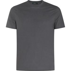 Zanone, Heren, Tops, Grijs, Maat: 2XL Katoen,