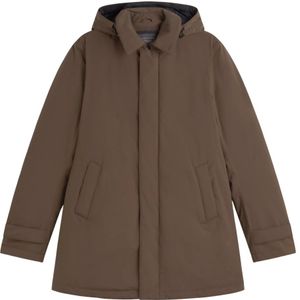 Herno, Heren, Jassen, Bruin, Maat: L Poliester,
