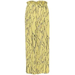 Soaked in Luxury, Dames, Broeken, Geel, Maat: L
