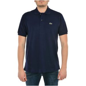 Lacoste, Heren, Tops, Blauw, Maat: 4XL Katoen,