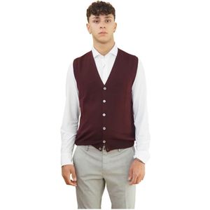 Barba, Heren, Truien, Rood, Maat: 4XL Wol,