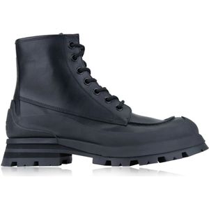 Alexander McQueen, Heren, Schoenen, Zwart, Maat: 43 EU Leer,