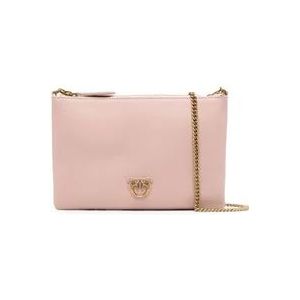 Pinko Clutch , Pink , Dames , Maat: ONE Size