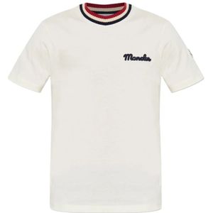 Moncler, Heren, Tops, Beige, Maat: S