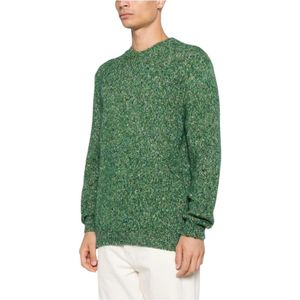 Scaglione, Heren, Truien, Groen, Maat: L Katoen,