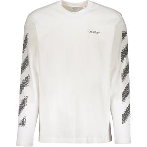 Off White, Heren, Tops, Wit, Maat: 2XL Katoen,