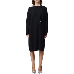 Fabiana Filippi, Dames, Jurken, Zwart, Maat: S