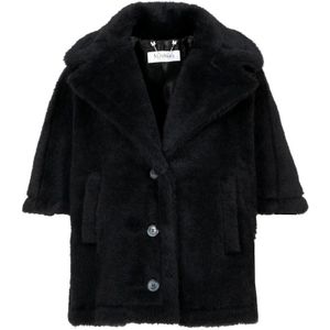 Max Mara, Dames, Jassen, Zwart, Maat: S/M