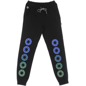 Octopus, Heren, Broeken, Zwart, Maat: M Katoen,