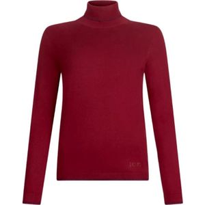 Liu Jo, Dames, Truien, Rood, Maat: XS Viscose,