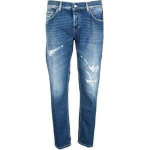 Dondup, Heren, Jeans, Blauw, Maat: W30 Katoen,