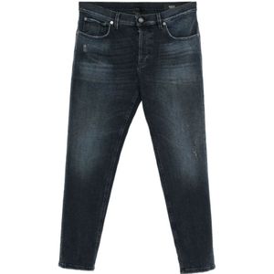 Dondup, Heren, Jeans, Blauw, Maat: W34 Katoen,