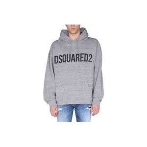 Dsquared2 Sweatshirts , Gray , Heren , Maat: S