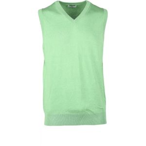 Ballantyne, Heren, Truien, Groen, Maat: 2XL Kasjmier,