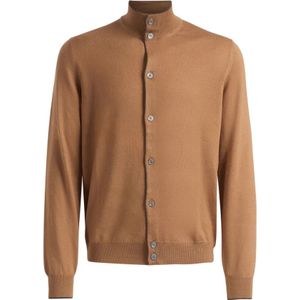 Gran Sasso, Heren, Truien, Bruin, Maat: L Wol,