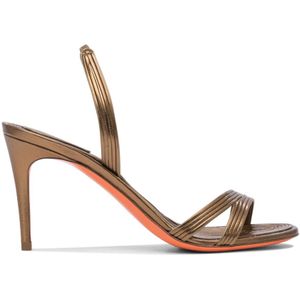 Santoni, Dames, Schoenen, Geel, Maat: 36 EU Leer,