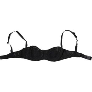 Dolce & Gabbana, Dames, Ondergoed, Zwart, Maat: S Leer,