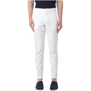 Fay, Heren, Broeken, Wit, Maat: W35 Katoen,