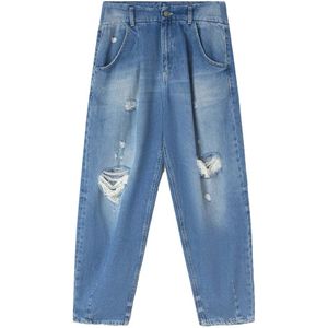 Dondup, Dames, Jeans, Blauw, Maat: W29 Denim,