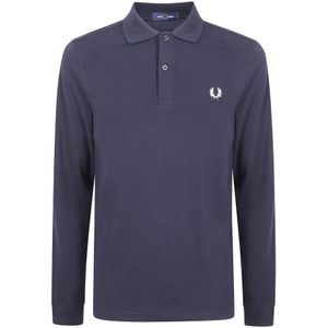 Fred Perry, Heren, Tops, Blauw, Maat: XL