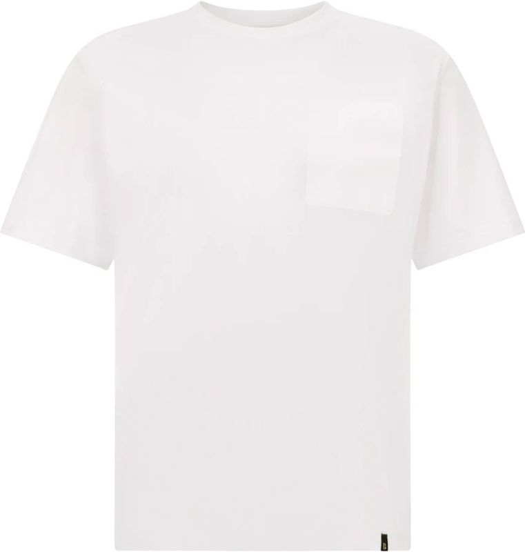 Boggi Milano - B Tech Cool Jade Piqué T-shirt - Wit - Heren