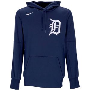 Nike, Heren, Sweatshirts & Hoodies, Blauw, Maat: XL Poliester,