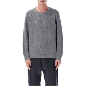 Corridor Nyc, Heren, Truien, Grijs, Maat: XL Wol,