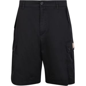 Dolce & Gabbana, Heren, Korte broeken, Zwart, Maat: S Katoen,
