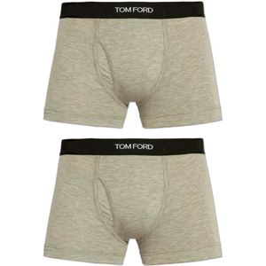 Tom Ford, Heren, Ondergoed, Grijs, Maat: XS Katoen,