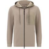 Boggi Milano - B Tech Katoenmix Scuba Hoodie - Beige - Heren