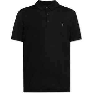 AllSaints, Heren, Tops, Zwart, Maat: M Wol,