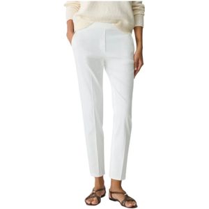 Theory, Dames, Broeken, Wit, Maat: 2XS Linnen,