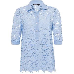Marc Aurel, Dames, Blouses & Shirts, Blauw, Maat: L