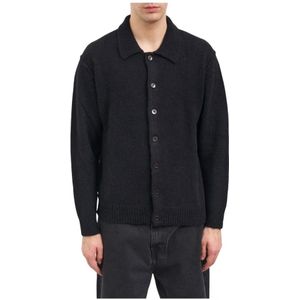 Seven Gauge, Heren, Truien, Zwart, Maat: M Wol,