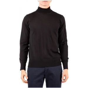 Hindustrie, Heren, Truien, Zwart, Maat: S