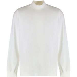 Stone Island, Heren, Truien, Wit, Maat: 3XL Katoen,