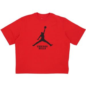 Jordan, Dames, Tops, Rood, Maat: M Katoen,