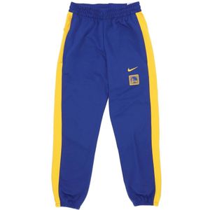 Nike, Heren, Broeken, Blauw, Maat: XS Fleece,