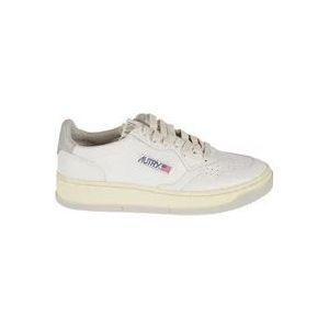 Autry Witte Sneakers , White , Dames , Maat: 35 EU